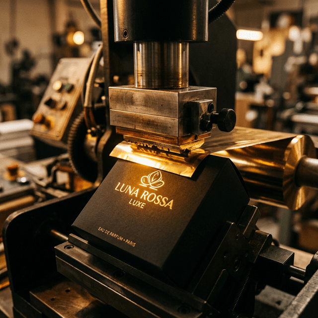 Ép kim nóng (Hot Foil Stamping)